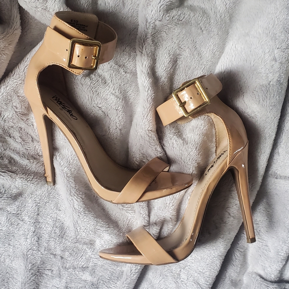 Patent Nude Heel